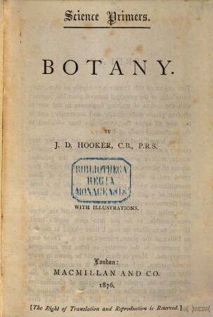 Botany : with illustrations