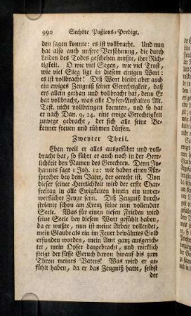 990-994, Zweyter Theil