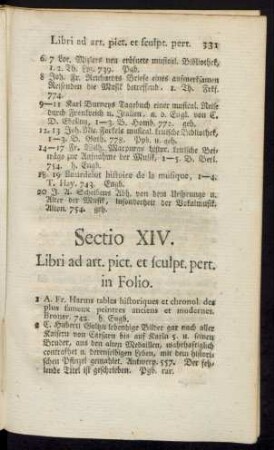 Sectio XIV