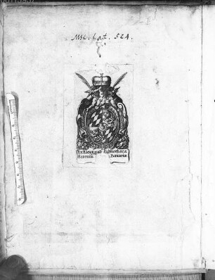 Hester comoedia sacra Alberto U. Bavariae Duci dicata - BSB Clm 524