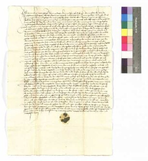Hans Nolt zu Eichach, Ehebruch; Siegel: Wolfgang Haußner von Stettberg.
