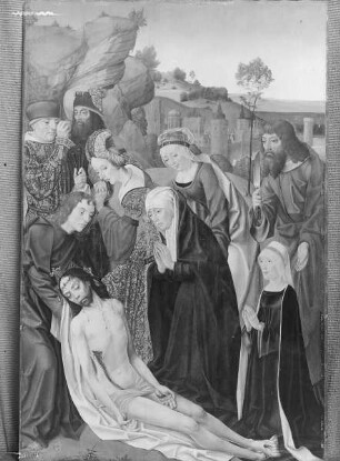 Beweinung Christi mit Stifterin