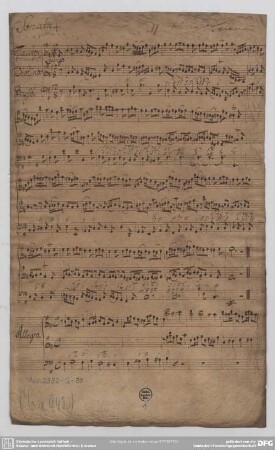Sonatas - Mus.2392-Q-39 : fl, vl, bc - e; TWV 42:e 1