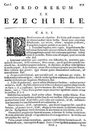 Ordo Rerum Ex Ezechiele.