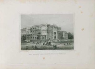 Tafel: Das Palais des Kronprinzen in Berlin
