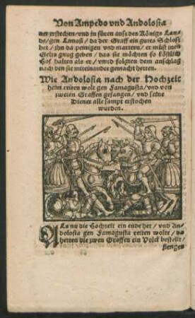 Wie Andolosia nach der hochzeit heim reiten wolt gen Famagusta ...