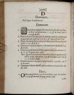 Damnare [ - ] Dicere, Dictum.
