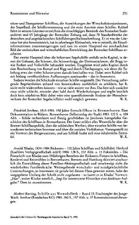 Kludas, Arnold :: 1834 - 1984 Rickmers, 150 Jahre Schiffbau und Schiffahrt : Herford, Köhler, 1984