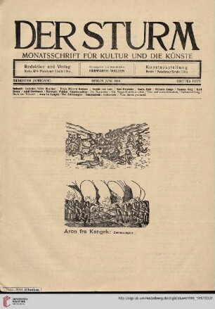 Drittes Heft (Juni 1916)
