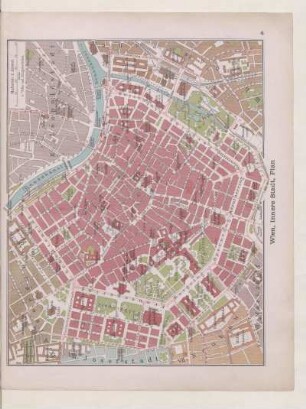 Wien, Innere Stadt, Plan