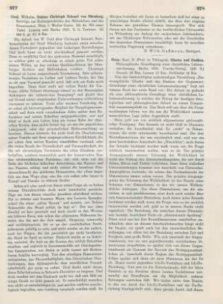 378-380 [Rezension] Heim, Karl, Glaube und Denken