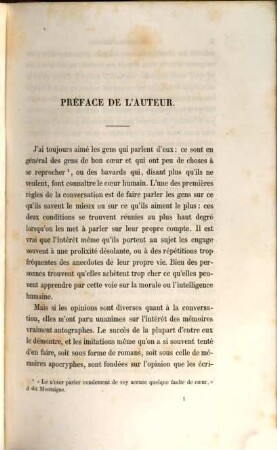 Mémoires et souvenirs : Écrits par lui-même et publiés par son fils