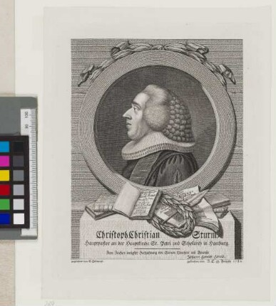 [Bildnis von Christoph Christian Sturm]