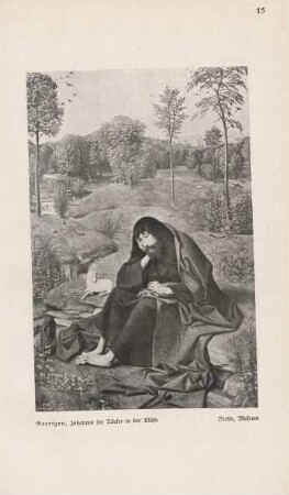Geertgen, Johannes der Täufer in der Wüste. Berlin, Museum