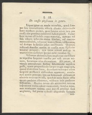§. III. De caussis physcontiae in genere