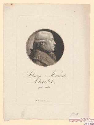 Johann Heinrich Abicht; geb. 1762