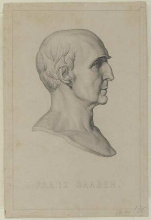 Bildnis des Franz Baader