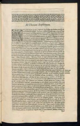 Ad Thomam Stapletonum.