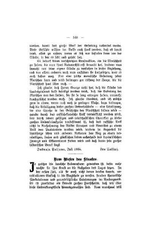 Vom Wesen des Staates
