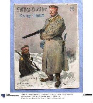 Lustige Blätter. 19. Kriegsnummer. Jg. 29, No. 50