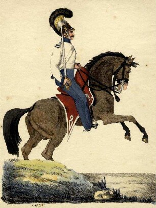 Uniformbild, Schleswigscher Kürassier