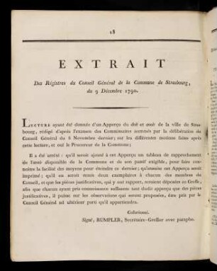 18, Extrait ...