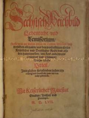 Sachsenspiegel Lehenrecht