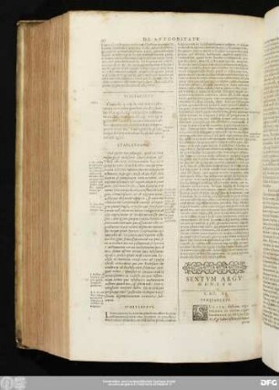 Sextum Argumentum. Cap. VI.
