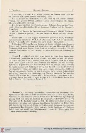 Neuhaus, Oberlind, Schierschnitz, Sonneberg, Unterlind