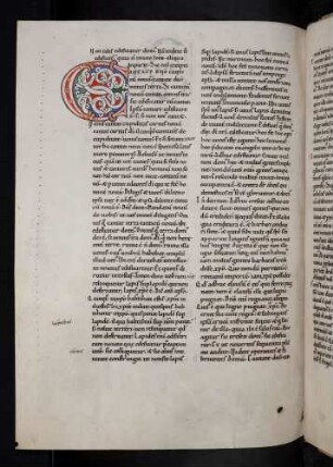 Zierinitiale: C(antate Domino canticum)