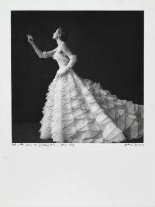 Robe du soir de Jacques Heim, Paris 1952
