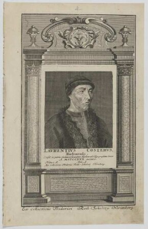 Bildnis des Lavrentivs Costervs
