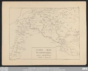 Syrie, Irak Mesopotamie