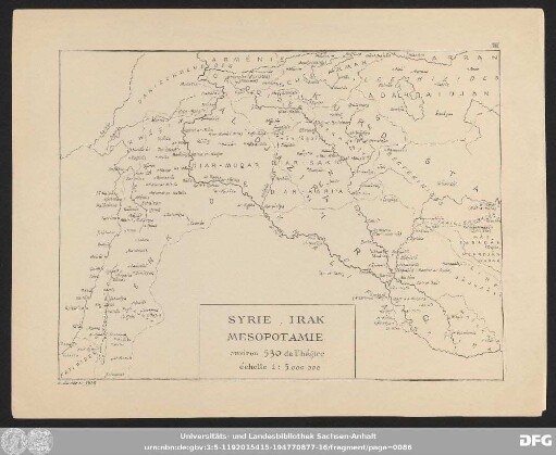 Syrie, Irak Mesopotamie