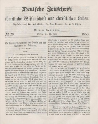 227-231 Die späteren Bestandtheile der Genesis und das Verfahren des Redaktors : Schluß