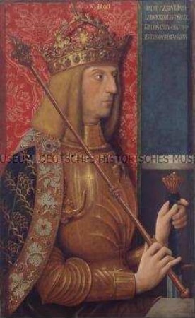 Maximilian I., Kaiser des Heiligen Römischen Reiches deutscher Nation (1508-1519), im Privatornat