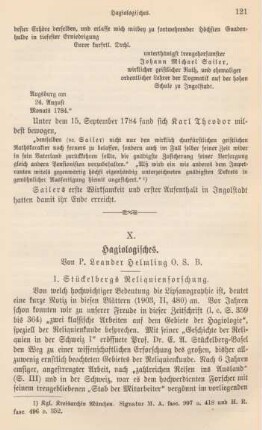 121-129 Hagiologisches