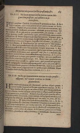 Tit. XIII. - LVIII.