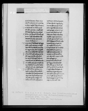 Textseite: Capitulare, Folio 154 v