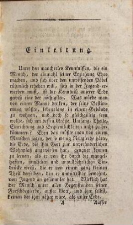Ausführliche mathematische Geographie : e. Lesebuch für d. Jugend