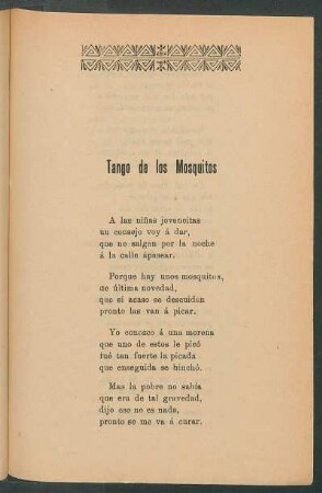Tango de los mosquitos