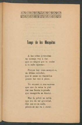 Tango de los mosquitos