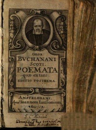 Geor. Bvchanani Scoti, Poemata quae extant