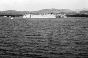 Sibenik: Fort bei der Krka Mündung