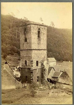 bei Elmstein, Ruine einer spätgotischen Kapelle