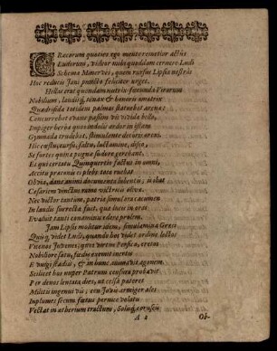 Graecorum quoties ego mente remetior actûs [...]