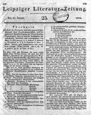 1834-01-27 : 23. Stück