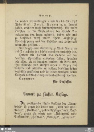 Vorwort zur fünften Auflage