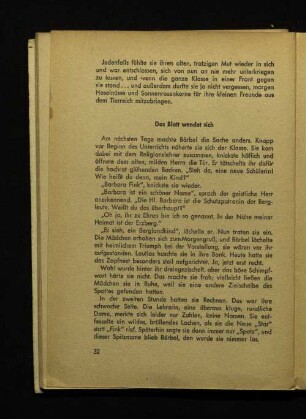 Das Blatt wendet sich