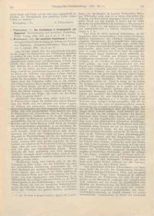333-335 [Rezension] Weckesser, Alb., Der empirische Pessimismus in seinem metaphysischen Zusammenhang im System von Eduard von Hartmann